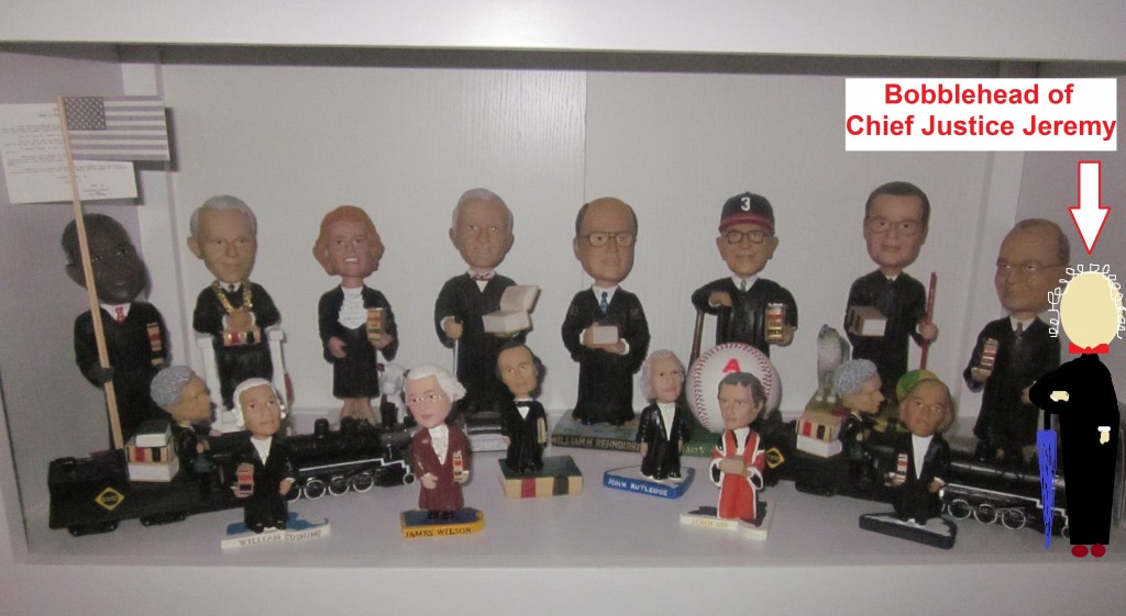 Chief Justice Jeremy, with SCOTUS Justices