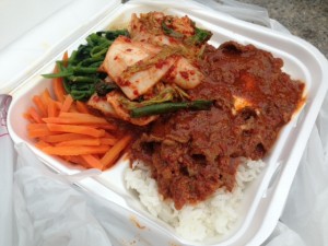 Bibimbap with Spicy Bulgogi