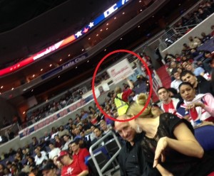 Chick-fil-A Vendor at the Verizon Center