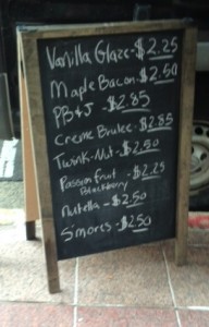 Menu Chalkboard